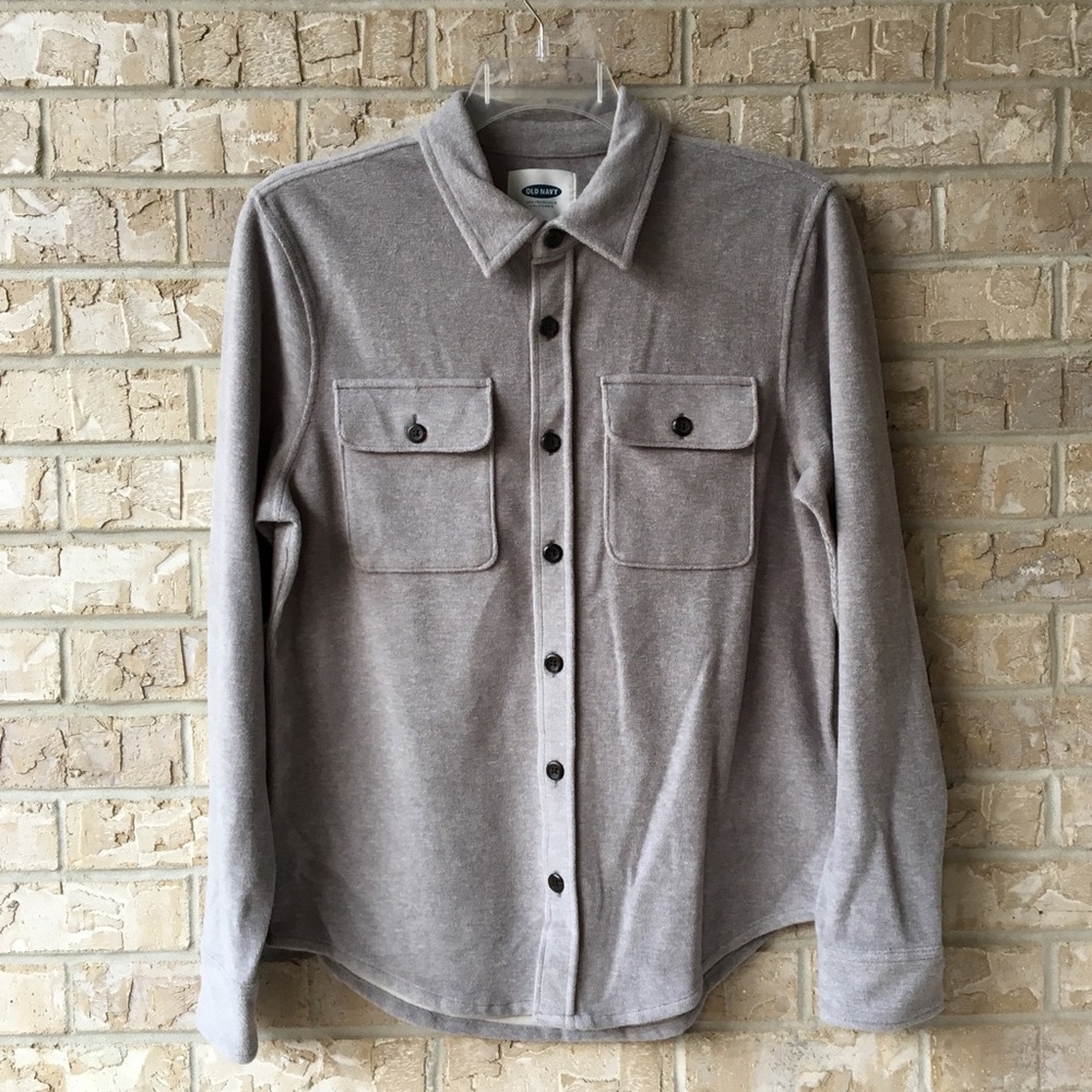 Old Navy Button Up Warm Fleece Shirt Size XXL NWT 🌺